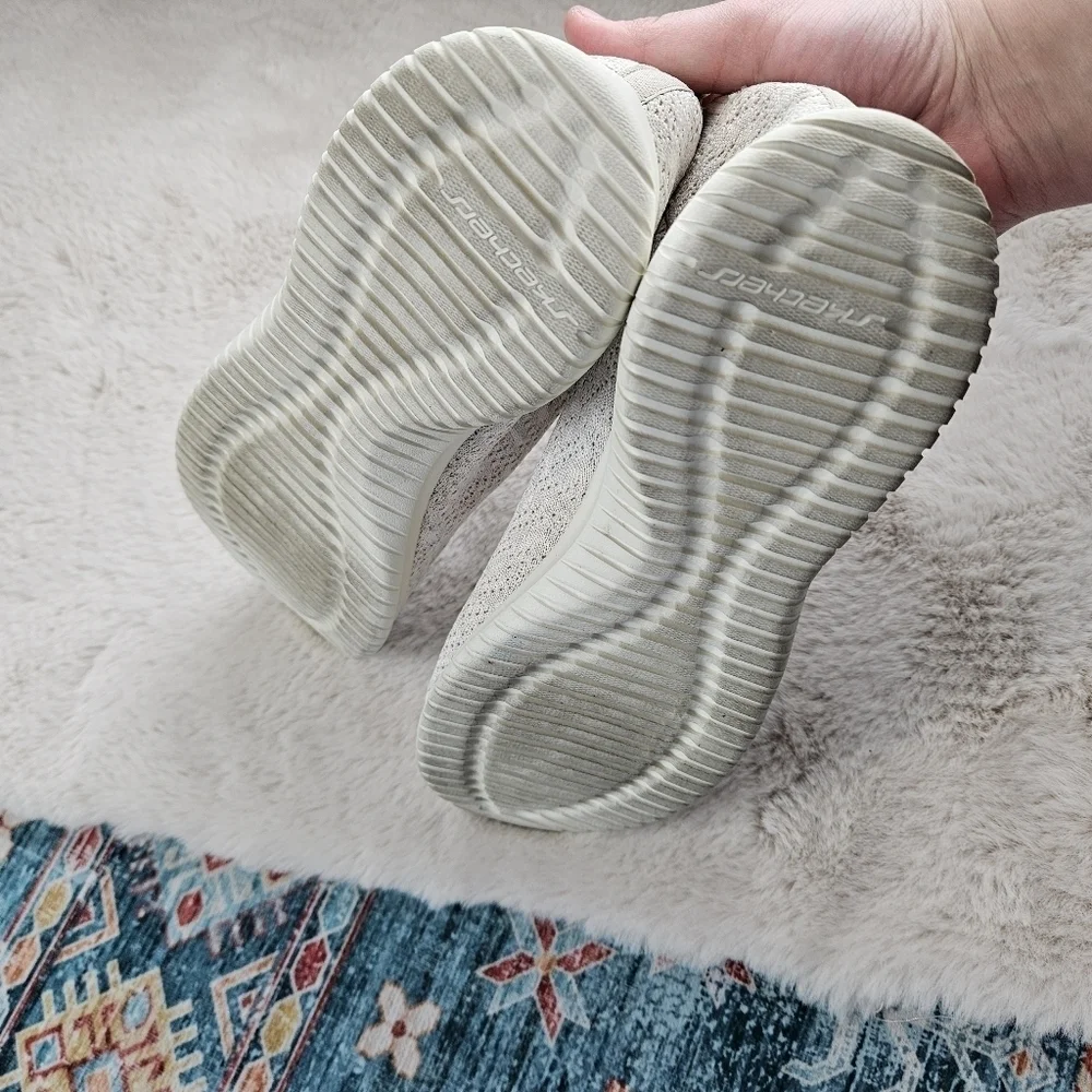 Skechers Women's Slip On 12919 Natural US 8.5 - Picture 7 of 10